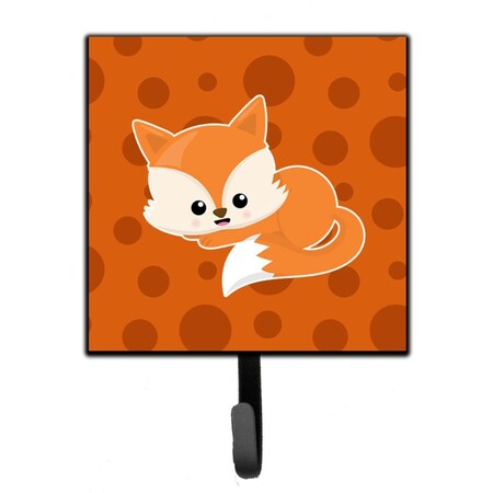 Carolines Treasures Baby Fox Polkadot Leash or Key Holder BB7086SH4